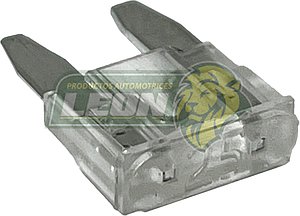 FUSIBLE TIPO CLAVIJA MINI TRANSPARENTE 25A (MIN25)