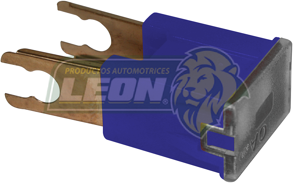 FUSIBLE MUELA MACHO 100 AMP HORQUILLA = ARE100-URV AZUL