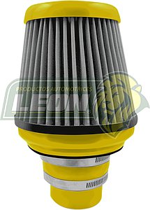 FILTRO AIRE ALTO FLUJO C/COPLE INCUIDO AMARILLO (CH4161/Y)