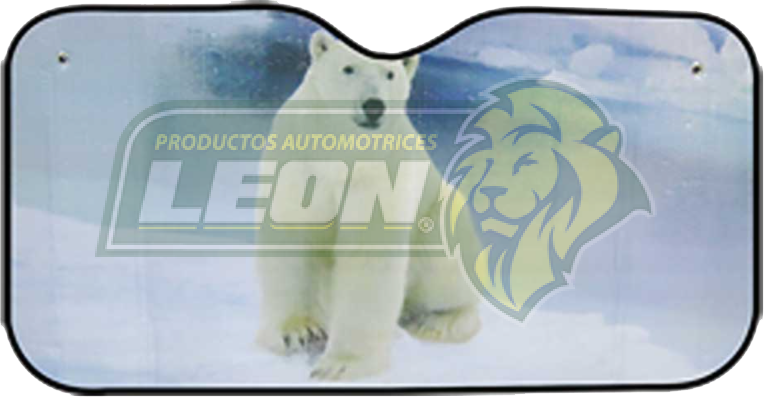 PARASOL DOBLE BURBUJA DE 145x70 cm (JUMBO) **OSO POLAR**