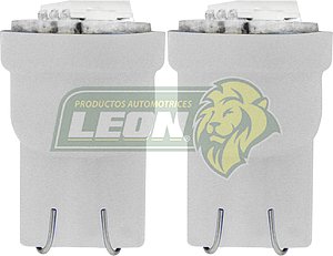 FOCO TIPO PELLIZCO 12V LED BLANCO (REMPLAZABLE CON EL FOCO 158) (JGO. c/2 pz) TUNIX