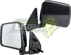 ESPEJO LATERAL NISSAN PICK-UP D21 98-01 PLASTICO NEGRO (L)
