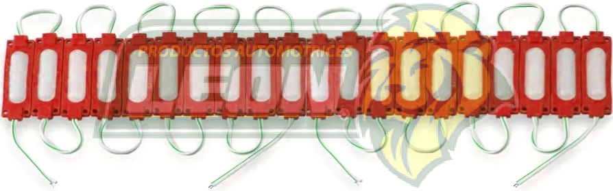 MODULO TIPO CHIP C/6 LEDS 5730 ROJO