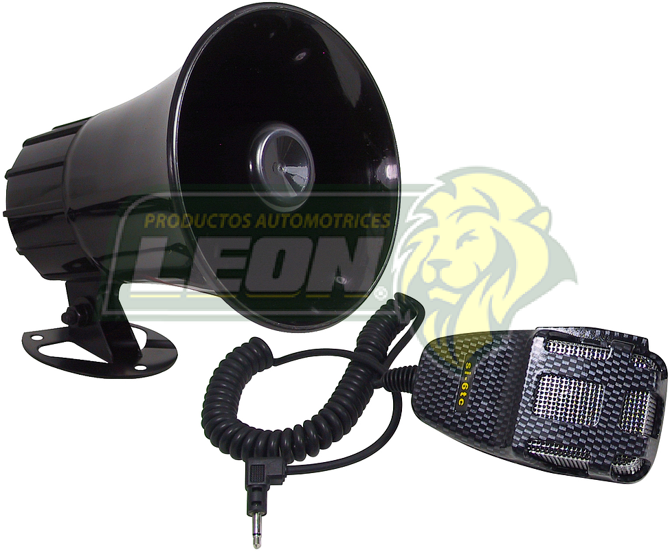 SIRENA 6 TONOS C/CONTROL Y ALTAVOZ TUNIX