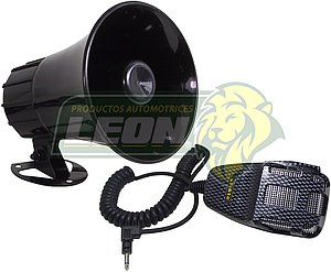 SIRENA 6 TONOS C/CONTROL Y ALTAVOZ TUNIX