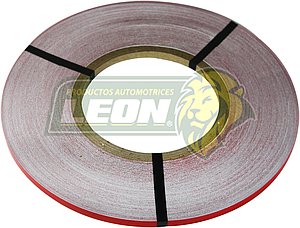 CINTA REFLEJANTE 1/4 ROJA 3M 45 MTS.