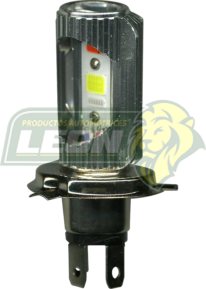 FOCO DE MOTO H4 CON ESTROBO ALTA Y BAJA PLATA