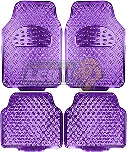 TAPETE CROMADO LILA SATINADO (JGO. c/4 pz.)