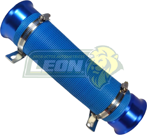 TUBO O MANGUERA AZUL FLEXIBLE P/FILTROS DE AIRE DE ALTO FLUJO DE 2" X  16" EXPANDIBLE = TW2105/B