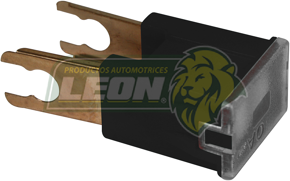 FUSIBLE MUELA MACHO 80 AMP HORQUILLA = ARE80-URV NEGRO