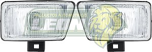 FARO RECTANGULAR P/FACIA VW JETTA BLANCO 7.1x13.1 cm (JGO. c/2 pz.)