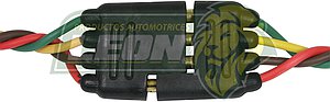 CONECTOR MOLDEADO 4 VIAS “PLANO” G065