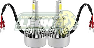 FOCO H3 HID 12/24V 36W LED C/BALASTRA 5000K (42603) (JGO c/2 pz.)