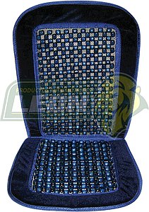 RESPALDO DE BOLITAS c/MARCO DE VELOUR AZUL (ARE655A-BLU)