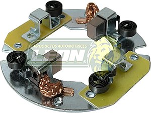 PORTACARBON MARCHA DATSUN 76-86 ISUZU, NISSAN, LIFT TRUCK DATSUN, COLECTOR HUECO GRANDE (CON 2 CARBONES)