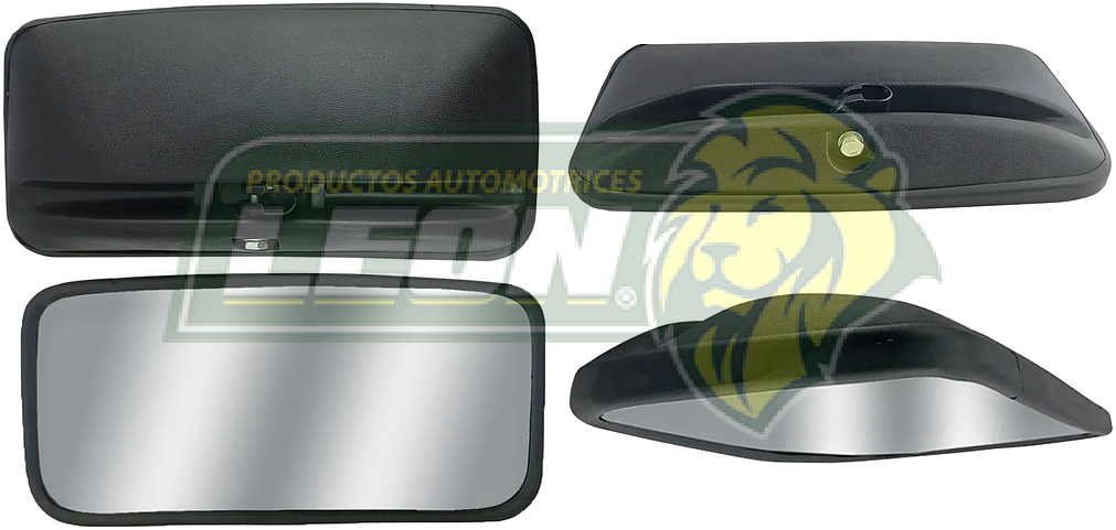 ESPEJO MICROBUS, CAMION, TRACTOR, GRUAS RECTANGULAR 17.7x35.5 cm