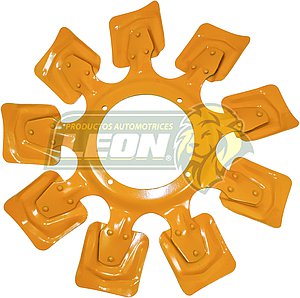 VENTILADOR ALUMINIO NISSAN URVAN 2.4L 9 ASPAS