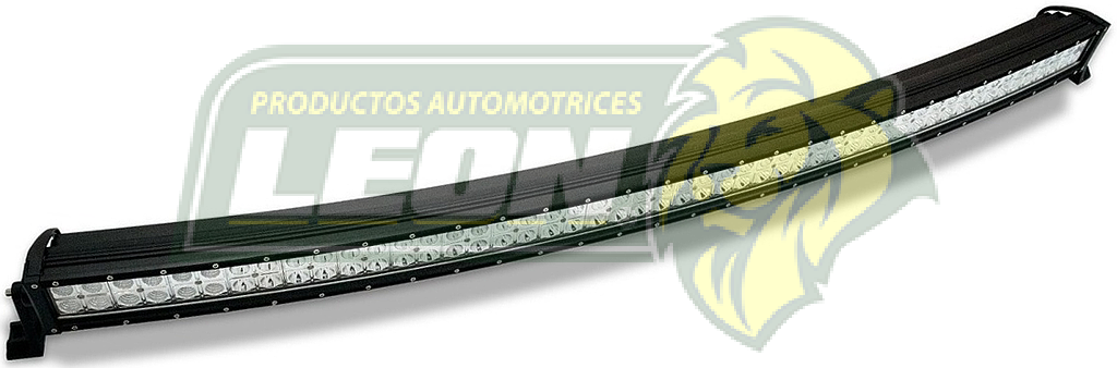 FARO o BARRA 130 CMS LARGO x 7 CMS ANCHO, CURVA 100 HIPERLEDS 3W C/UNO TUNIX