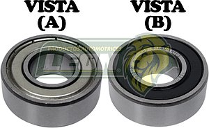 BALERO MINIATURA P/PULIDORAS 15x35x10 mm