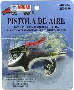 PISTOLA DE AIRE CON BOQUILLA 1/4 NPT S/M