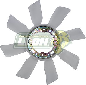 VENTILADOR PLASTICO G.M. COLORADO 3.0L 05-07 Ø: 44.5 cm HO783