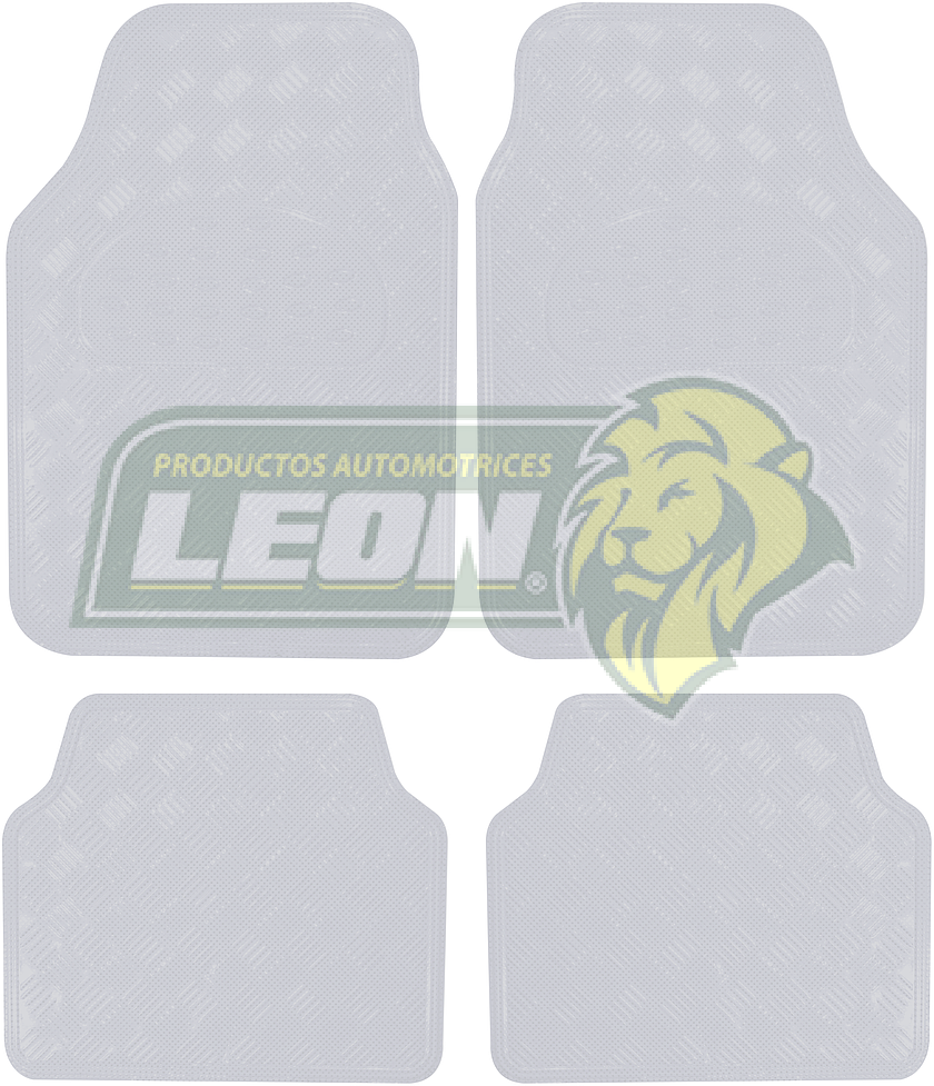 TAPETE CROMADO PLATA SATINADO (JGO. c/4 pz.)