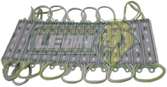 MODULO 100 HYPERLEDS CUADRADO 12V 5 LEDS = FT05-YLW