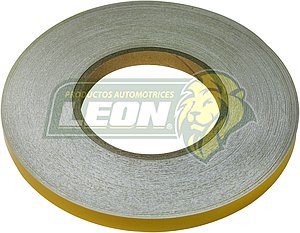 CINTA REFLEJANTE 1/2" AMARILLO 45 MTS