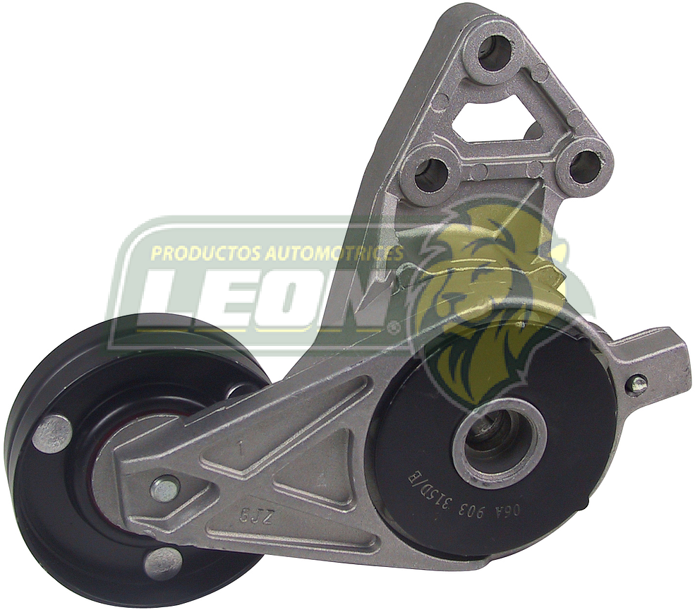 POLEA TENSORA ALTERNADOR VW GOLF A4 1.8, 2.0L 99-15, JETTA A4 1.8L 99-15, POLO 1.6L 03-07, BORA 2.0FSI 05-10, BEETLE 1.8L 99-11, SPORTWAGEN 2.5L 10-16, SEAT LEON 1.8L 01-06, AUDI TT 1.8T 99-06