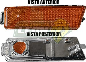 CUARTO LATERAL VW GOLF 93-99, JETTA 93-98 AMBAR Y TRANSPARENTE  (L ó R ESPECIFICAR)
