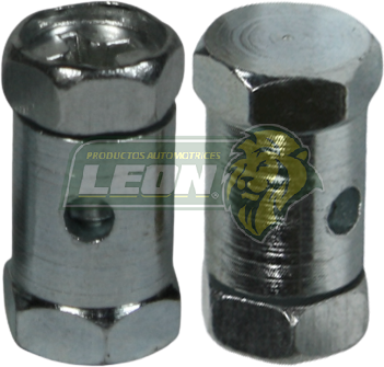 AHORCADOR P/CHICOTE DE ACELERADOR 1.8 MM, CUERPO 3/32, L: 12 mm, TORN HEXG. 8 mm Y (+) GALVANIZADO (BOLSA c/10 pz.)