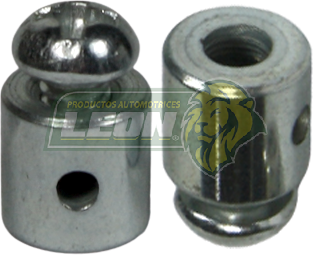 AHORCADOR CHICOTE DE ACELERADOR 1.8 mm, CUERPO 8 mm, L: 8 mm, (TORN +) GALVANIZADO
