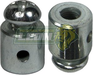 AHORCADOR CHICOTE DE ACELERADOR 1.8 mm, CUERPO 8 mm, L: 8 mm, (TORN +) GALVANIZADO