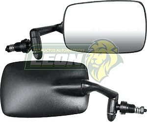 ESPEJO LATERAL (R) VW SEDAN M.1600 96-04 METALICO NEGRO ABATIBLE “CONCHA TIPO HELLA” (687-96D-N) (PRECIO X pza.)