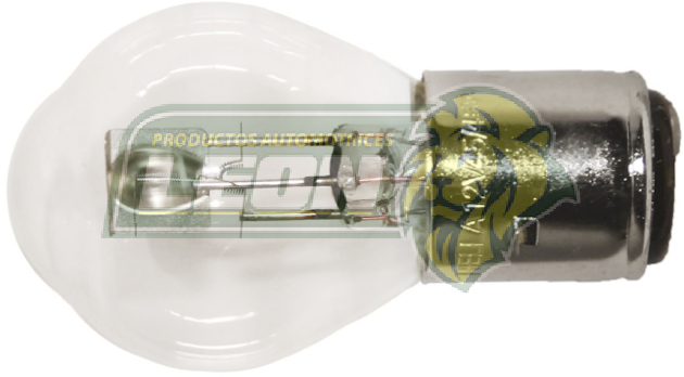 FOCO HALOGENO 12V 45/45W BASE BA20 VENTO 2 POLOS