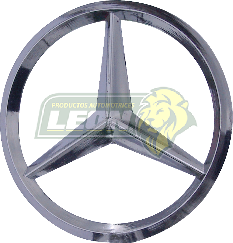 EMBLEMA CROMADO  MERCEDEZ BENZ C/PEG.