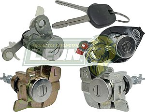 CHAPAS PARA TOYOTA HIACE 05-10 (46171509) (JGO. c/4 CHAPAS Y 2 LLAVES) 