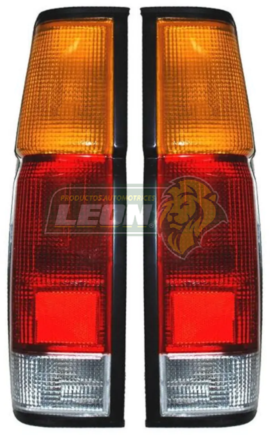 CALAVERA NISSAN PICK-UP LARGA 40.5 cm AMBAR/ROJA/TRANSPARENTE (L ó R ESPECIFICAR)