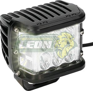 FARO DE 12 HIPERLED CON ESTROBO BLANCO