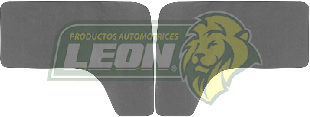 TAPAS P/PUERTAS LATERALES VW COMBI VINIL GRIS (JGO. 2 pz.)