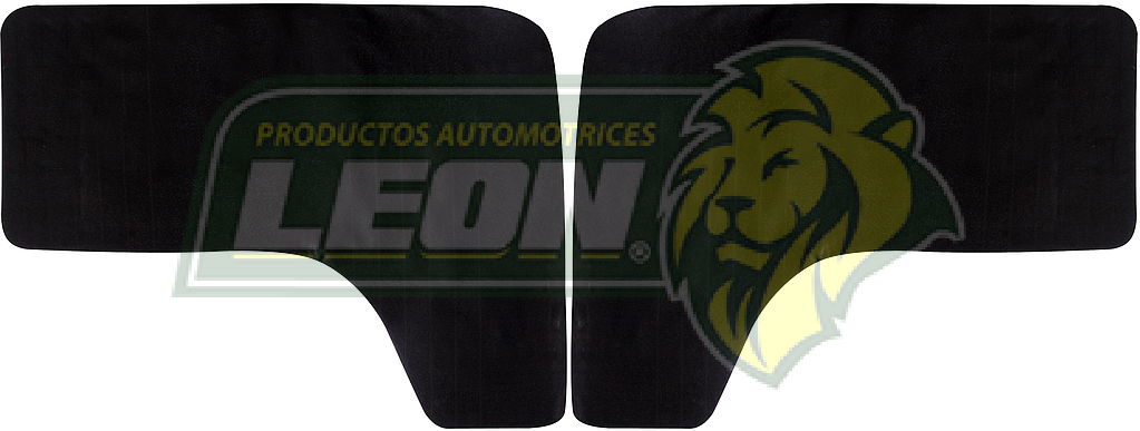 TAPAS P/PUERTAS LATERALES VW COMBI T/O NEGRA (JGO. 2 pz.)
