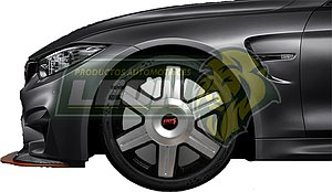 TAPON DE RIN 13” ABS LINEA BICOLOR GRIS/NEGRO TEABS02 (JGO. c/4 pz.)