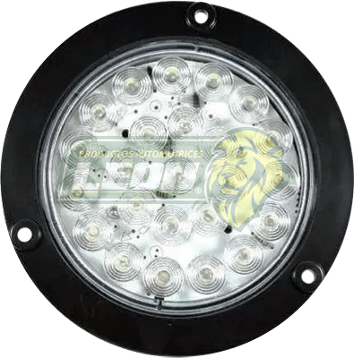PLAFON REDONDO 4” 24 LEDS BLANCO (4 FUNCIONES DIFERENTES)