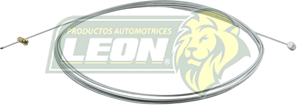 CHICOTE ACELERADOR/CLUTCH MOTOCICLETA UNIVERSAL CON AHORCADOR 4 mts., GR:2 mm