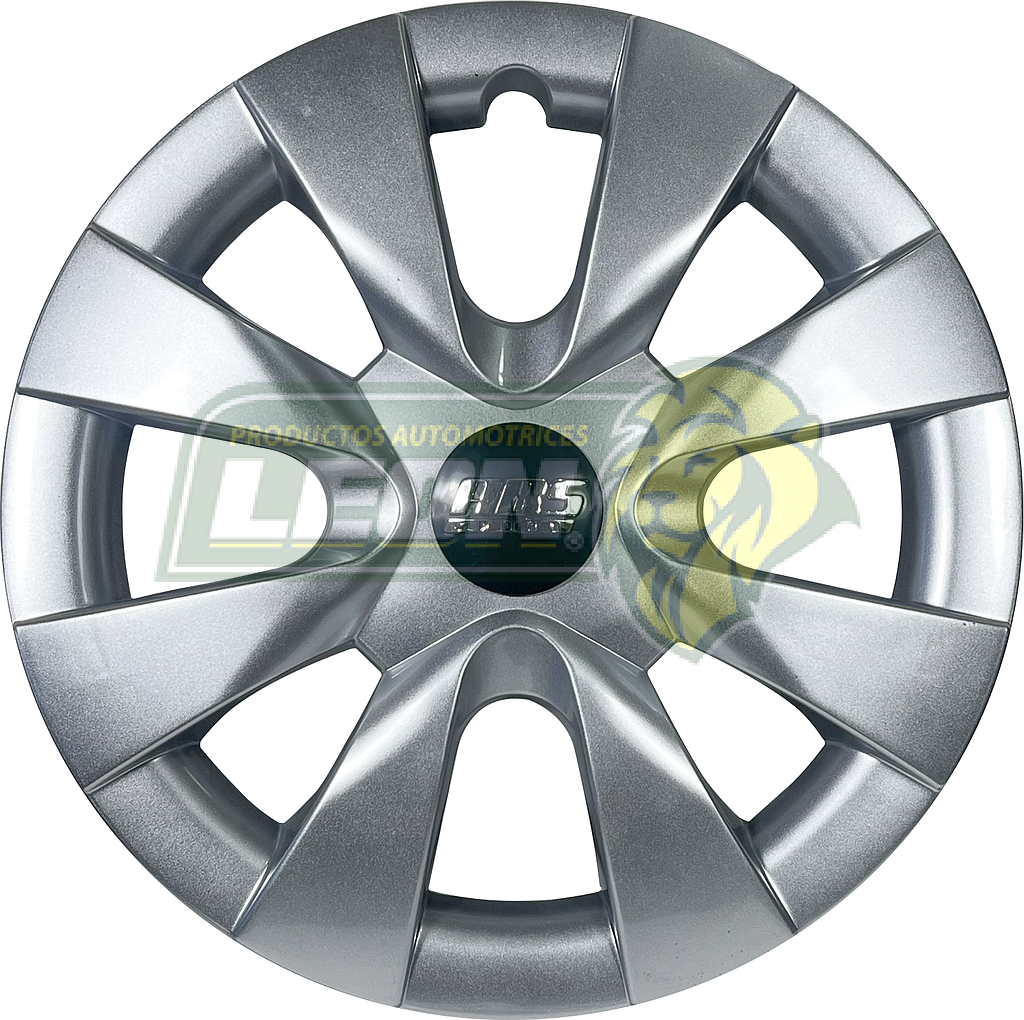 TAPON DE RIN 14" COLOR GRIS MOD. 0083  (JGO. c/4 pz.) ABS