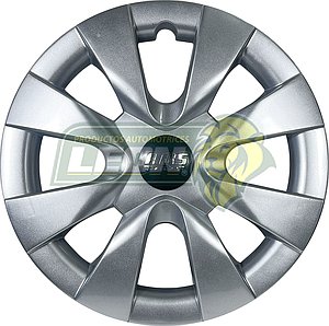 TAPON DE RIN 14" COLOR GRIS MOD. 0083  (JGO. c/4 pz.) ABS