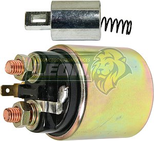 SOLENOIDE MARCHA SISTEMA HITACHI , OEM 2114-27501, NISSAN TSURU I, II, PULSAR, 12V, ZM710, REF. SNLS621M, SERIES DD, OSGR = 11841, 02429 UNIPOINT = S12197 S/Cable