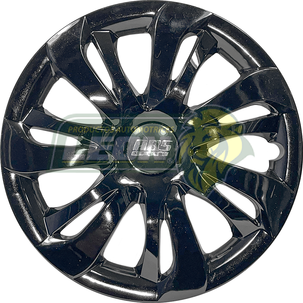 TAPON DE RIN 14” SPORT LINEA ESPECIAL NEGRO MOD. 31  (JGO. c/4 pz.) ABS