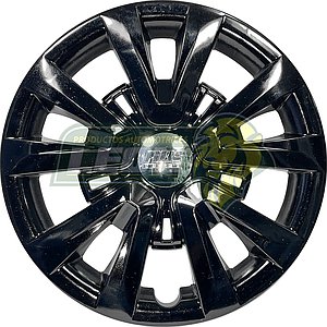 TAPON DE RIN 14” SPORT LINEA ESPECIAL NEGRO MOD. 35  (JGO. c/4 pz.) ABS