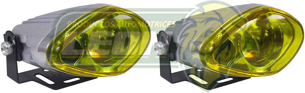 FARO RDO DE PENETRACION C/LUPA AMBAR (JGO. c/2 pz.)